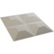 Ekena Millwork 11 7/8in. W x 11 7/8in. H Swindon EnduraWall Decorative 3D Wall Panel Covers 0.98 Sq. Ft. WP12X12SWGBW - alternate 6
